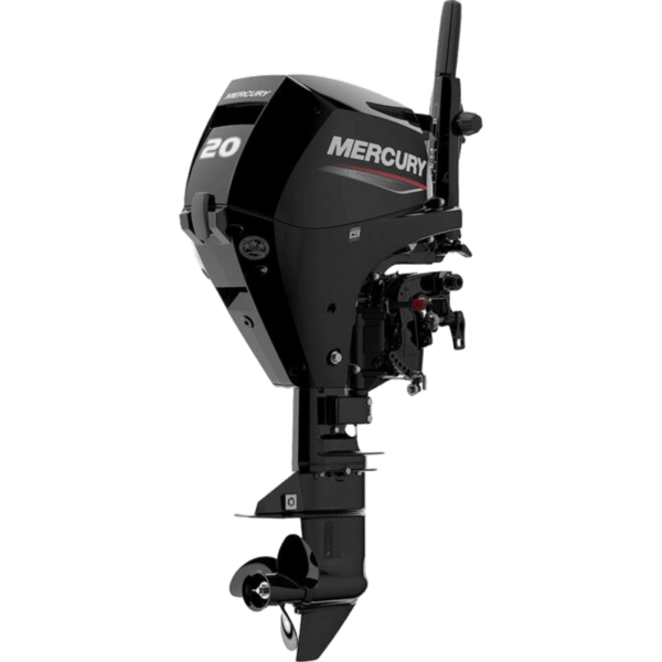 Mercury - 20hp Manual Start 4-Stroke Outboard, 15" Shaft