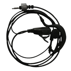 Headset with clip microphone