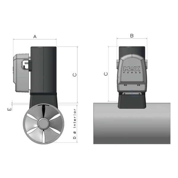 Electric Tunnel Thruster CT 25